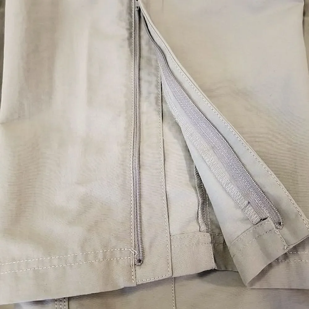 The North Face Khaki Convertible Outdoor Hiking Pants Size XXL